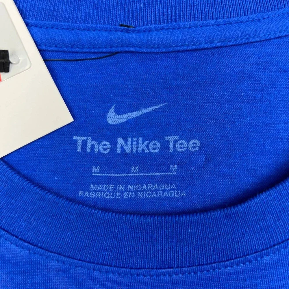 Nike Jordan Florida Gators Shirt Women Medium Blue Short Sleeve Cotton New M